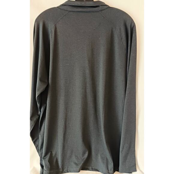 F/X Fusion 1/4 Zip Gray Sportswear Pullover Men's Size Large With Spandex NWT - Picture 3 of 8